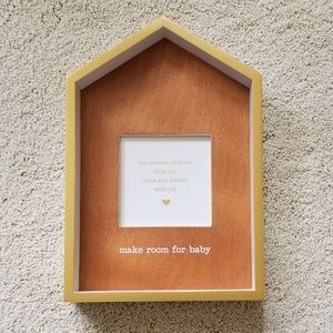 "Make Room for Baby" Hallmark Photo Frame